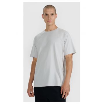 Tricou  Oversize - gri deschis - bumbac - Gri deschis