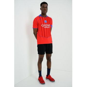 Tricou pentru fotbal Paris Saint-Germain 2025/26 Total 90 - Rosu/Albastru royal
