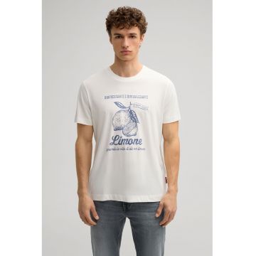 Tricou regular fit cu print frontal