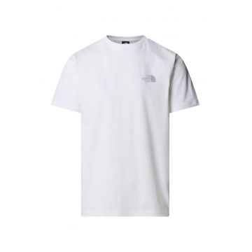 Tricou  Ss Reflective Box Nse Tee NF0A8C4VU2H1 Barbati Alb - Alb