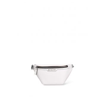 Borseta de piele Ares - Alb