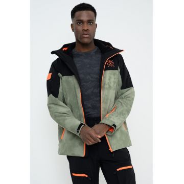 Geaca pentru snowboarding X-Gamma - Negru/Verde fistic