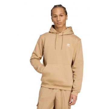 Hanorac cu buzunar kangaroo Essentials Trefoil - Bej