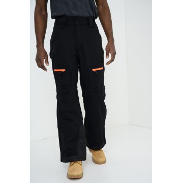 Pantaloni cu talie inalta pentru snowboarding - Negru