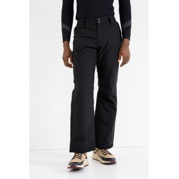 Pantaloni cu talie medie pentru schi - Negru