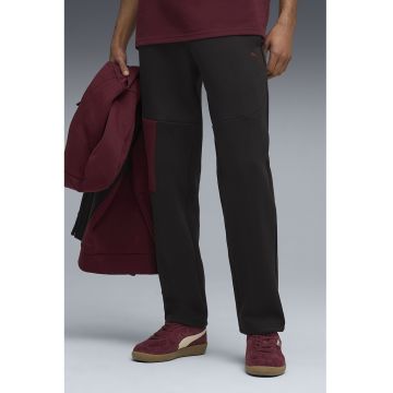 Pantaloni de trening cu banda elastica in talie - Negru