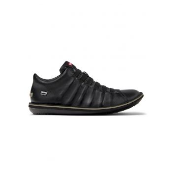 Pantofi sport de piele Beetle 1415 - Rosu/Negru