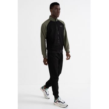 Trening cu logo - Negru/Verde sparanghel