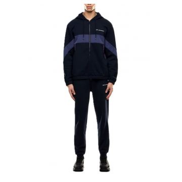 Trening  TRAIN ATHLETIC COLOUR BLOCK M T-SUIT HOODIE FZ CH COPL-7M000940-AF10377-UB102