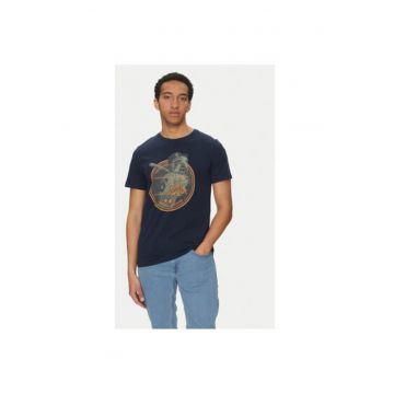 Tricou barbati  20717764 - Bumbac - Bleumarin - Bleumarin