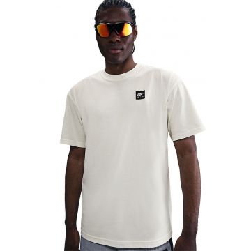 Tricou lejer din bumbac Max90 - Gri/Kaki inchis/Crem