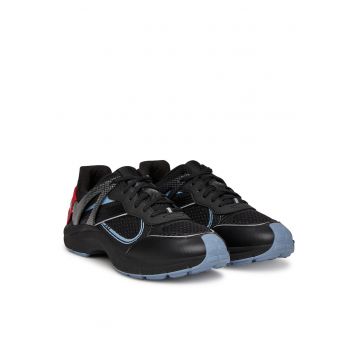 barbati  piele ecologica - negru - Negru