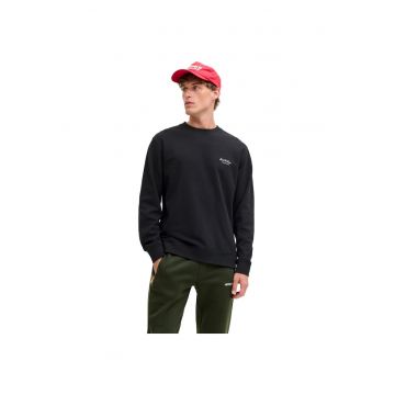 Bluza JACK &JONES Archive Graphic Crew 53567 - Negru