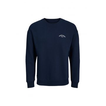 Bluza JACK &JONES College Logo Crew PLS 53563 - Albastru inchis