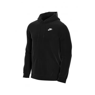 Hanorac cu buzunar kangaroo Sportswear Club - Negru