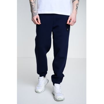 Pantaloni de trening cu croiala conica - Bleumarin