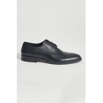 Pantofi Derby de piele - Negru