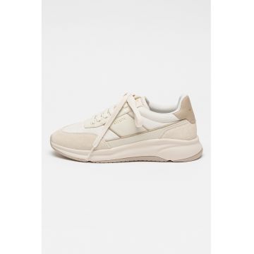 Pantofi sport din piele Genesis Neo - Crem/Bej deschis