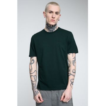 Tricou regular fit din bumbac Dero - Verde
