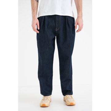 Blugi baggy cu croiala conica 245 - Albastru ultramarin