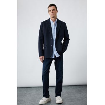 Blugi slim fit - Albastru inchis