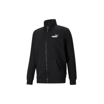 Bluza de trening cu fermoar ESS Track - Alb/Negru