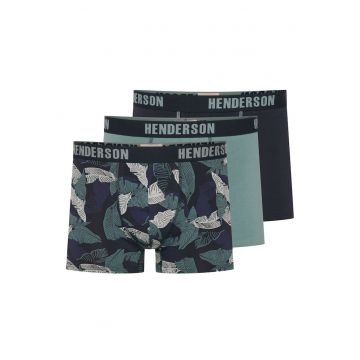 Boxeri (crac mai lung)Scope  3-pak albastru turcoaz - verde - Multicolor