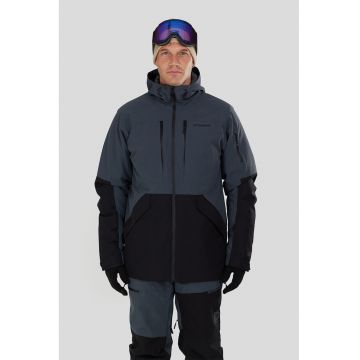 Geaca cu aspect contrastant pentru ski Baily Allmountain - Negru/Albastru ultramarin