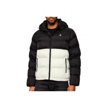 Geaca  LS NYLON COLOR BOCK PUFFERJKT-LV04RD527G-YAS