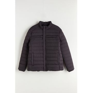 Geaca matlasata - Albastru ultramarin