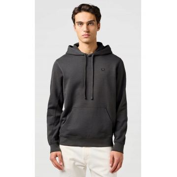 Hanorac barbati -  SIGN OFF HOODIE - negru - bumbac