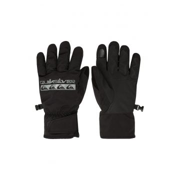 Manusi cu imprimeu logo Cross - Negru/Argintiu