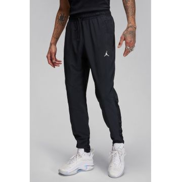 Pantaloni cu detaliu logo pentru baschet - Negru