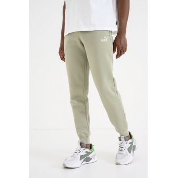 Pantaloni de trening cu logo ESS 2 - Verde deschis