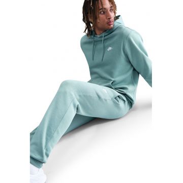 Pantaloni de trening cu logo si snur de ajustare - Verde menta