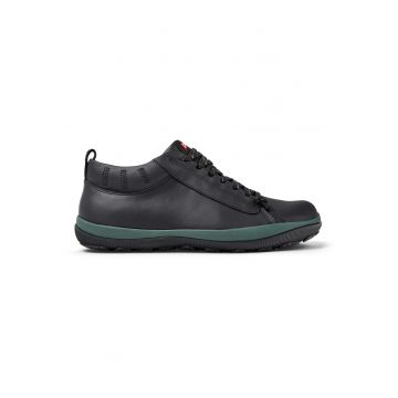 Pantofi casual din piele Peu Pista GM - Negru/Verde feriga