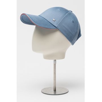 Sapca baseball din bumbac organic - Albastru prafuit
