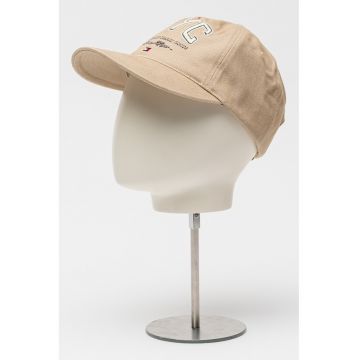 Sapca cu broderie logo Flag - Maro nisip/Bleumarin