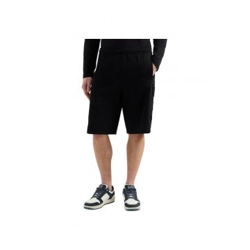 Short  EA7 Train Logo Bermuda 42488 - Negru