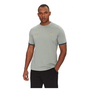 Tricou barbati  EA7 - verde - poliester -