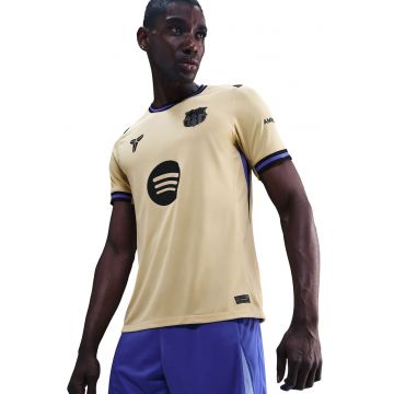 Tricou pentru fotbal FCB - Galben pal