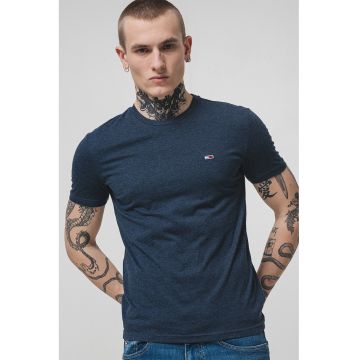 Tricou slim fit - Bleumarin