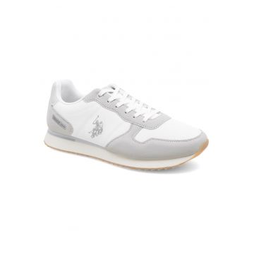 barbati -  ALTENA001A - alb/gri - textil - Alb/Gri
