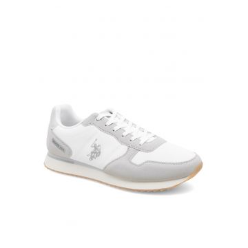 barbati -  ALTENA001A - alb/gri - textil - Alb