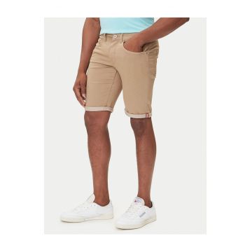 Blugi barbati -  bej - denim - scurti