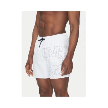Costum de baie barbati  alb -