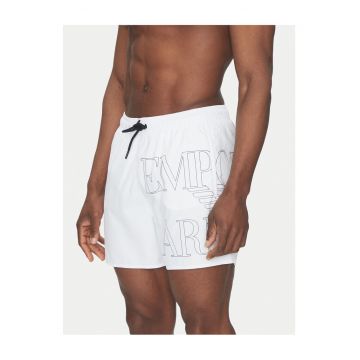 Costum de baie barbati  alb -