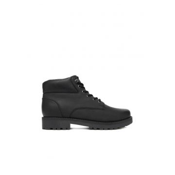 Ghete barbati -  CEO-BOWER-18 MI08 - piele naturala - negru