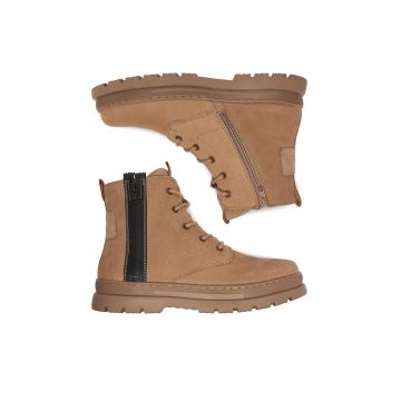 Ghete barbati -  piele naturala - Bej