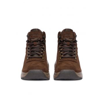 Ghete barbati -  piele naturala - maro - CEO-MARRON-01 MB